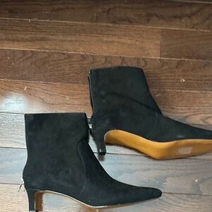 Madewell Dimes Black Heeled Boots